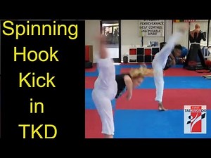 Spinning Hook Kick -- World Taekwondo Tutorial