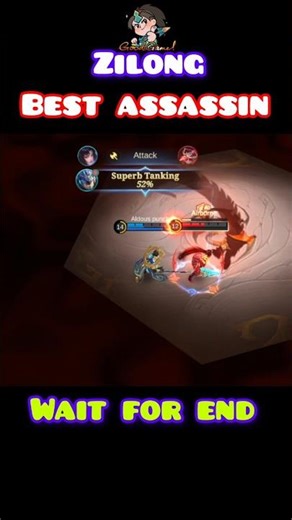 Zilong best assassin 🗡️#mlbb #gaming #games #shorts #fighting #fighter #zilong