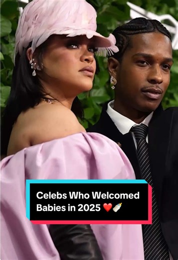 Celebrities Who Welcomed Babies in 2025
