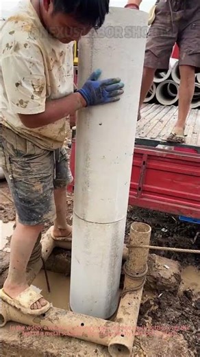 Quick Tip for Installing Concrete Pipes! Align & Set Pipes Safely on Site