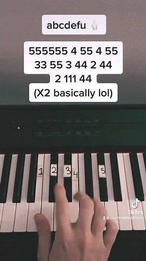 Gayle - abcdefu (Piano Tutorial)