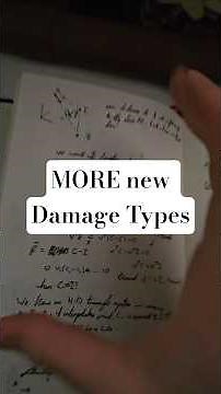New Damage Types #dnd #spellwritingguide #dndscience