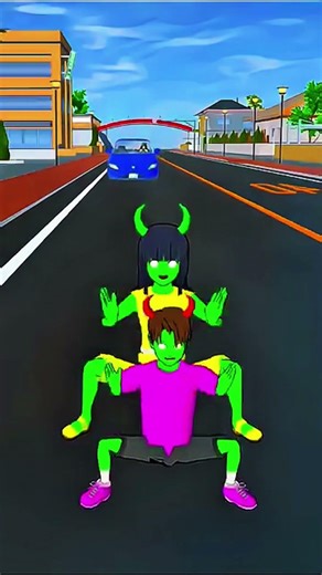 MiO and yuta became zombie 🧟#sakuraschoolsimulator #game #animation #viral #views #shots #shotsfeed