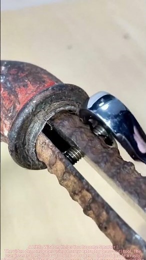 Don't drill it out! Use a split screw extractor to save your threaded pipe fitting.