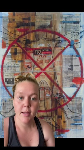 Juane Quick-to-See Smith, The Red Mean: Self Portrait, 1992.