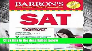 [Doc] SAT, 29th Ed w/online test (Barron s Test Prep)