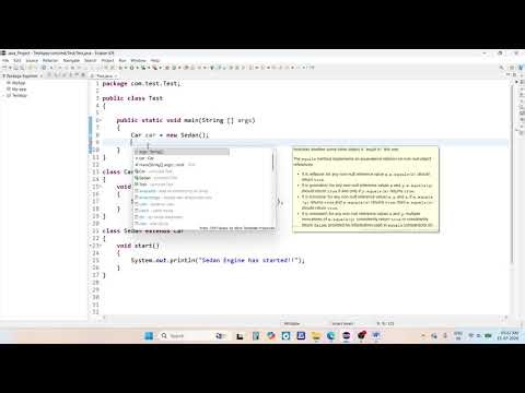 Runtime polymorphism in Java