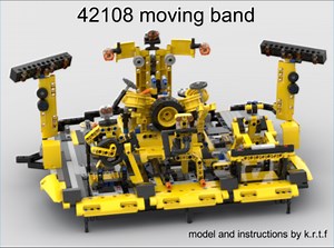 LEGO MOC-138827 42108 moving band (Technic 2023)