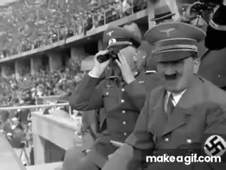 Hitler tweaking on Meth at the 1936 Olympics on Make a GIF