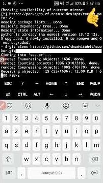How to install seeker on termux. #termux #server #php server #android #seeker #python #code #coding