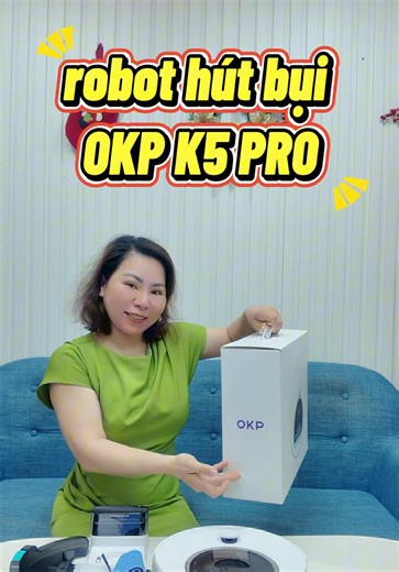 Từ ngày có robot hút bụi OKP K5 PRO, mình nhàn hẳn luôn #lefant #L6 #robot