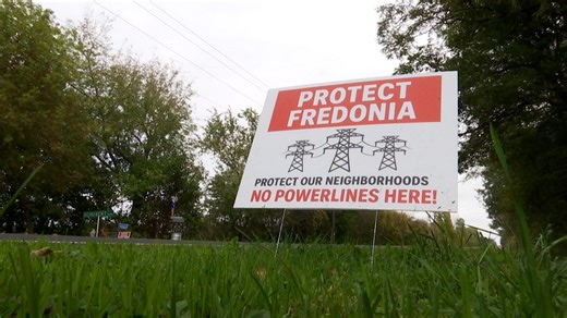 Fredonia residents oppose Port Washington data center power lines