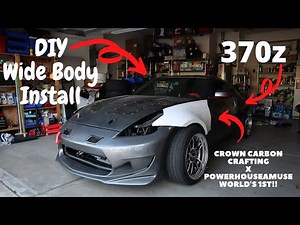 How to Wide Body a 370z