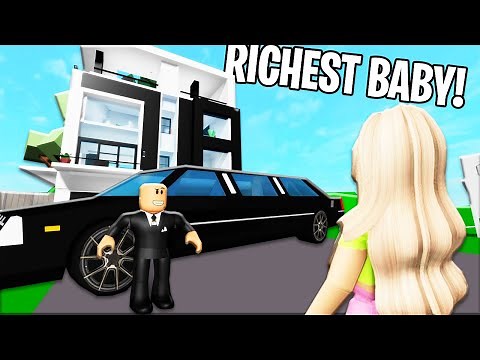 I Became The RICHEST Baby In BROOKHAVEN RP!