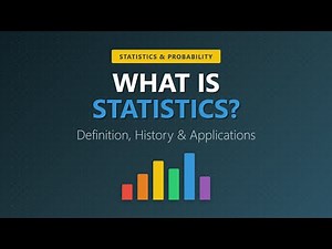 What is Statistics? Definition, History & Applications - Beginner's Guide