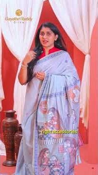 Banaras Cotton SAREES | GRS| #GayathriReddy |