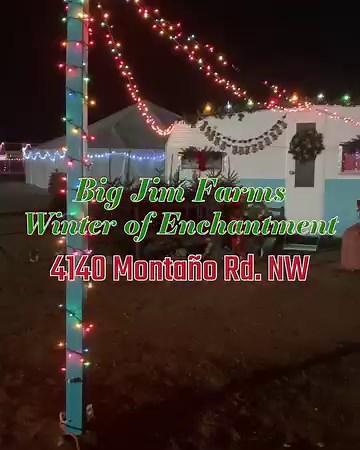 Embrace the season in Albuquerque 🎄✨ 🎄 Winter Wonderland NM 🎄 Big Jim Farms 🎄 River of Lights | Visit Albuquerque