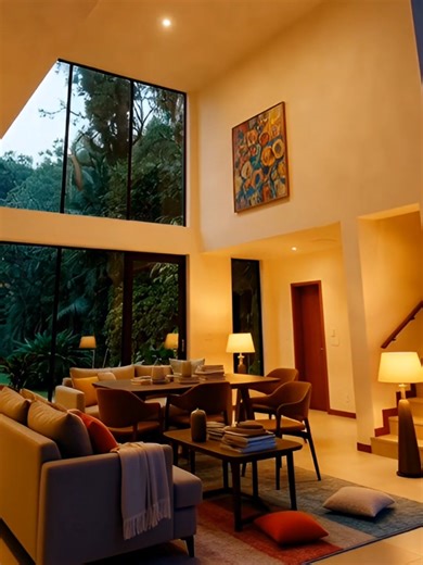 From rhythm to decor, forms align gently #interiordesign #homedecor #architecture