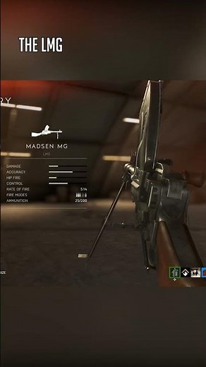 This 120 Year-Old LMG Is Still Fighting Today #Battlefield1 #BattlefieldV #WW2