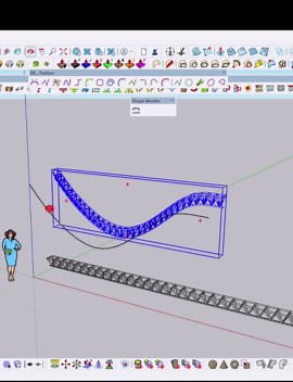 Suraj Kumar | Sketchup space frame structure / sketchup complex modelling detail video will come out soon plugin used jhs powerbar plugin pushpull tool... | Instagram