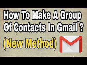 How to create a group in gmail contacts 2020 | create a group in gmail (New method)