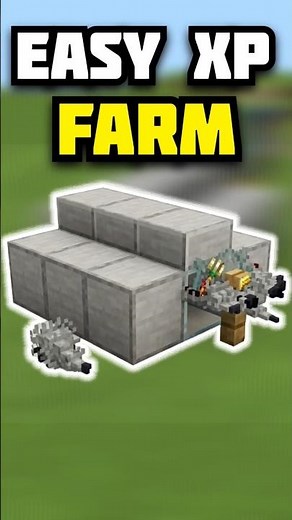 Easy XP Farm in Minecraft! 🤯✨