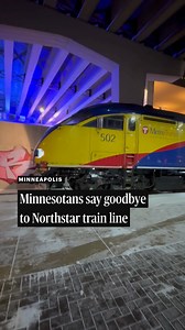 The Northstar train line between Minneapolis and Big Lake will make its final trip on Sunday, Jan. 4. Some Minnesotans are taking their first ride on the line before train service is replaced with buses. Video credit: Jerry Holt/The Minnesota Star Tribune. | Star Tribune
