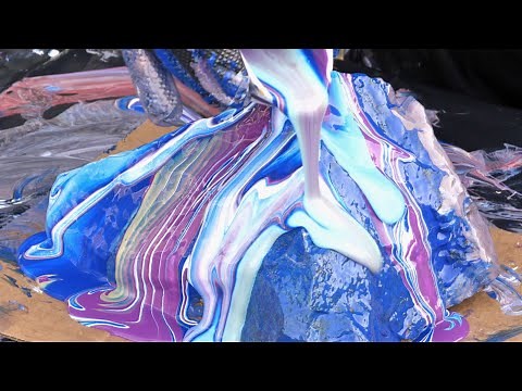 Rock Concert! Leftover Paint Creates Gorgeous Garden Stones! MUST SEE!