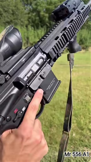 H&K Mr556 A1 with wood #airsoft
