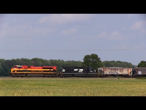 CP Watertown/Tomah Subs 9/1/2015 - Chasing WB Mixed Freight Train 287 w/KCS Southern Belle SD70ACe