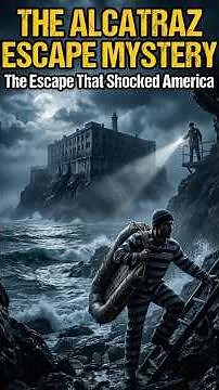 The Alcatraz Escape Mystery | The Prison Break That Shocked America #americanhistory #usa #america