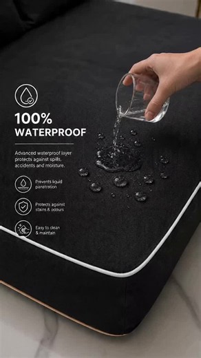 Check out this amazing **waterproof dog bed**! This bed features a **thick, washable surface** that offers great orthopedic support. It also comes with a **non-slip bottom**, making it perfect for any pet owner. Get it while it's **on sale**! Check it out! #mattressprotector #satinpillowcasebenefits #dogmusthaves #petessentials #luxurydogliving #dogcarseatcoverwithprotector #dogcarseatprotector #easycarebedding #waterproofstoragebox #lazyhoundpetproducts