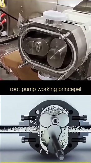 Roots Pump Working Principle | How a Roots Blower Works in Industry (3D Animation