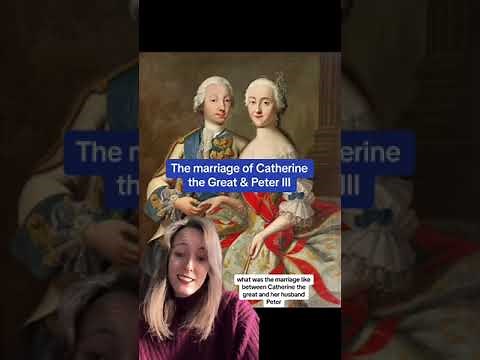 The marriage of Catherine the Great & Peter III
