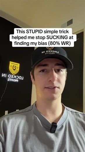 Jack Trades on Instagram: "This STUPID simple trick helped me stop SUCKING at finding my bias (80% WR) Comment “BIAS” and I’ll send you my PO3 daily bias checklist that I use every single morning for completely FREE #ict #icttrading #smctrading #daytrading #forex #forextrading #foryou #reels"