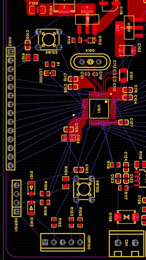 STM32 CAN Bus PCB Design: Routing GPIO Headers