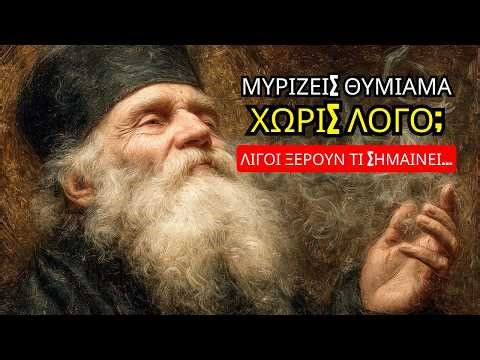Άγιος Πορφύριος: Αν νιώθεις μυρωδιά θυμιάματος χωρίς λόγο, αυτό σημαίνει... Λίγοι το γνωρίζουν!