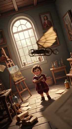 Baby Da Vinci Was A Genius From Day One 🎨👶