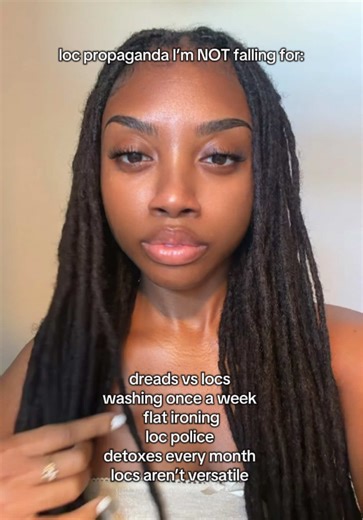 #locs #dreads #dreadlocks #fy | flat ironing my locs