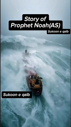 The Great Flood – Prophet Nuh (AS) #islamicreminder #islamicvideo #motivation #dua