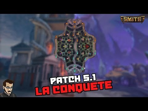 Smite FR - Patch 5.1 : La nouvelle map Conquête (Analyse partie 1)