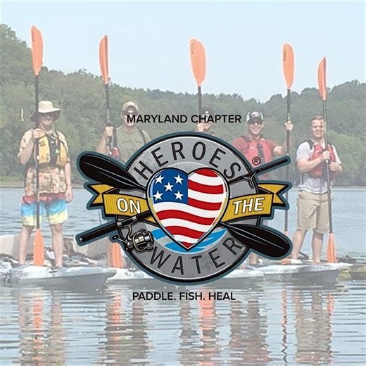 Heroes on the Water, Maryland Chapter - Kayak Fishing at Saint Marys Lake