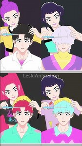 Huntrix x Sajaboys | Kpop Demon Hunters Animation. #kpdh #kpopdemonhunters #animation