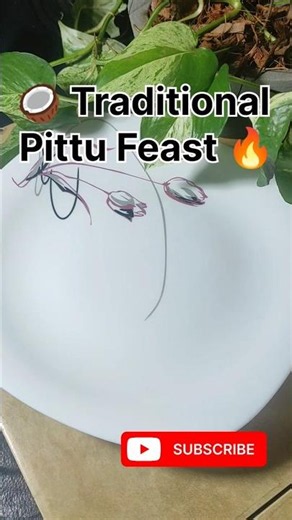 Traditional Sri Lankan Kurakkan & Rice Pittu | Healthy Breakfast Recipe🔥