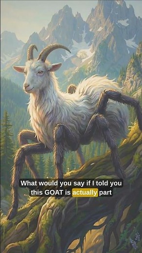 Scientists Created a SPIDER GOAT… And It Produces Super Silk 🕷️🐐 #spider #animalfacts