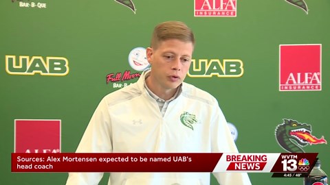 Reports: UAB football expected to promote interim Alex Mortensen to head coach
