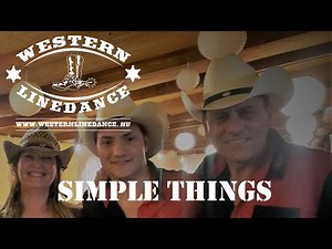 Simple Things - Line Dance - (Tutorial)
