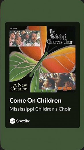 Come On Children by The Mississippi Children’s Choir (1994) #gospelmusic