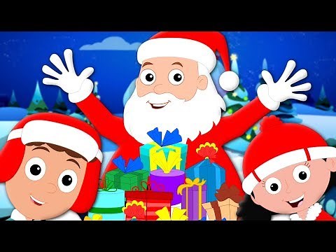 Santa Claus Coming Down the Chimney | Christmas Carols | Xmas Songs | Merry Christmas | Baby Songs