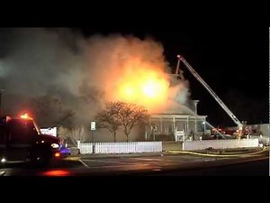 Kirby House damaged by fire